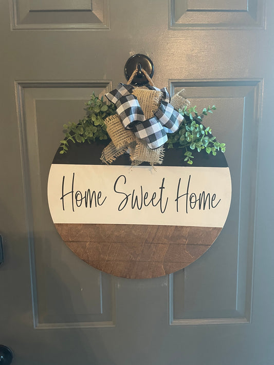 Home Sweet Home Door Hanger