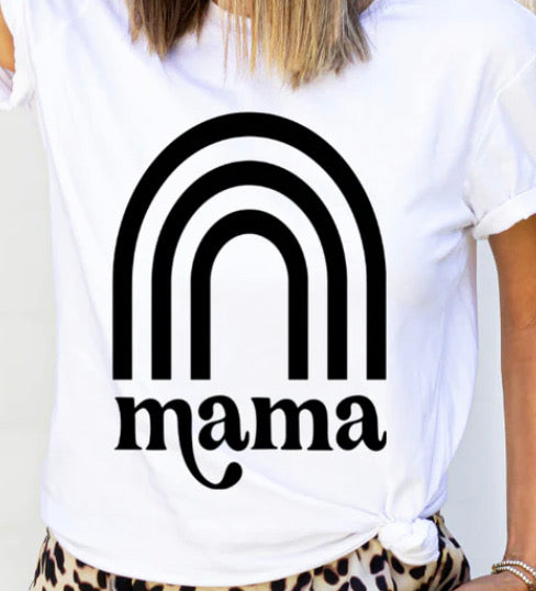 Mama Boho Rainbow T-Shirts